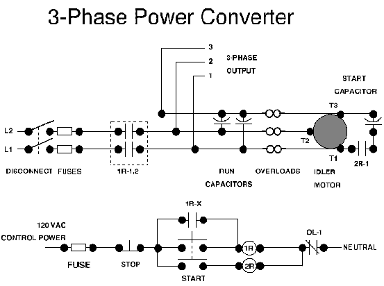3 Phase Rotary Converter Wiring Diagram from www.k3pgp.org